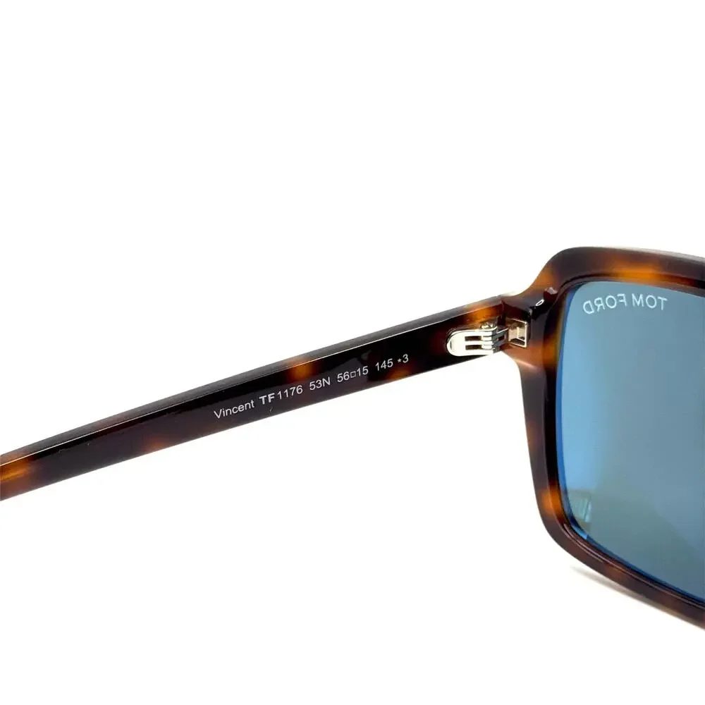 New, TOM FORD Vincent Sunglasses TF1176 53N Authentic